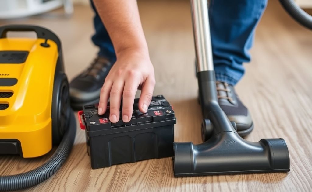 Proper battery care for vacuum cleaners