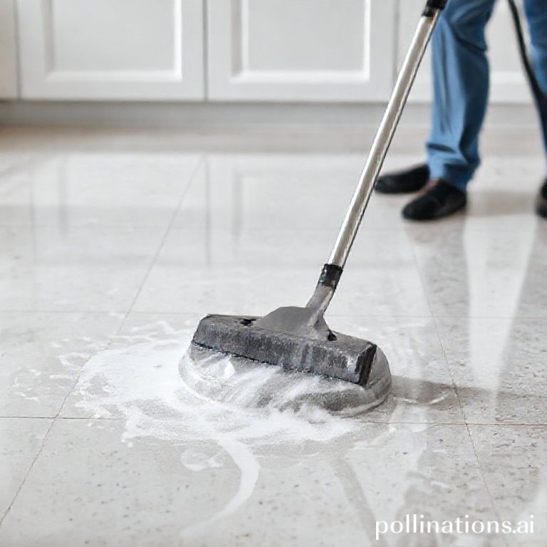 바닥 변색 없이 스팀청소하는 올바른 단계