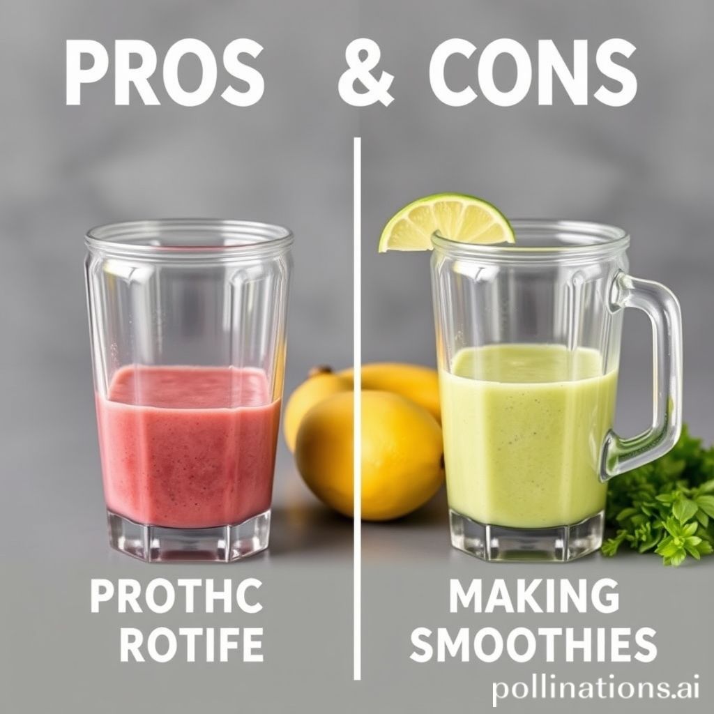 Smoothie Pros and Cons