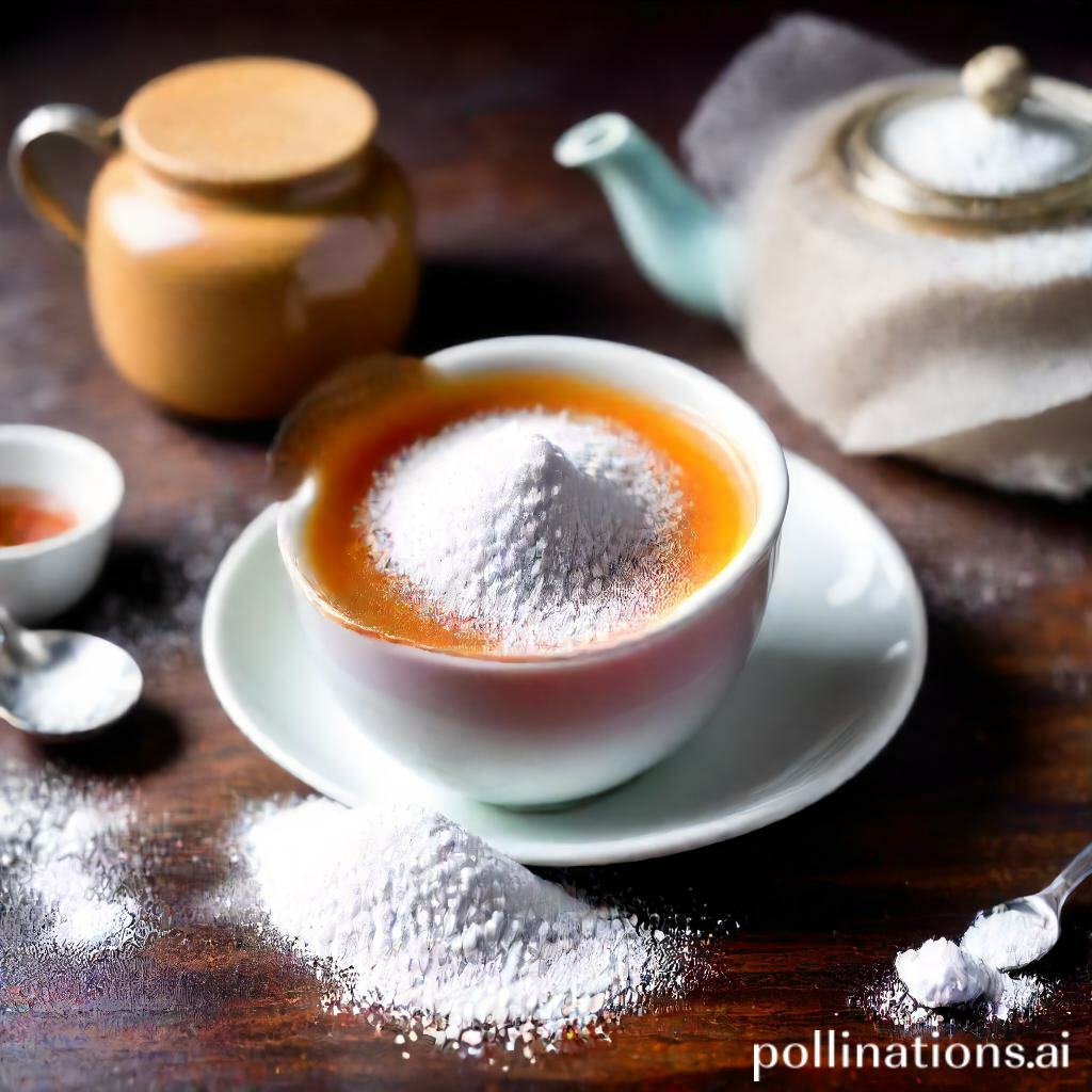 Tea's powdered sugar: pros & cons