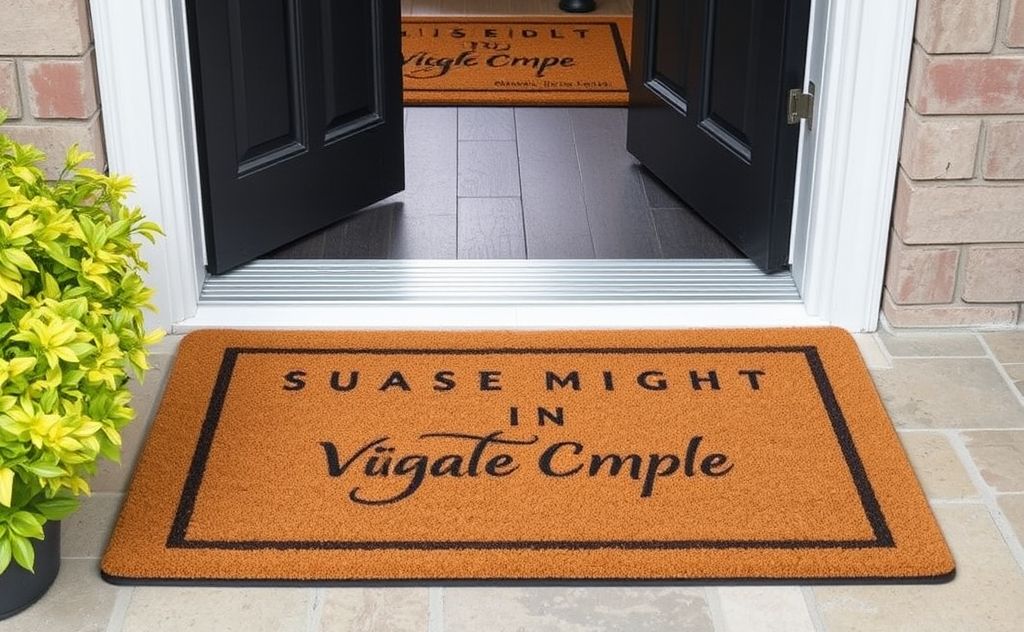 Protect your entryway with floor mats