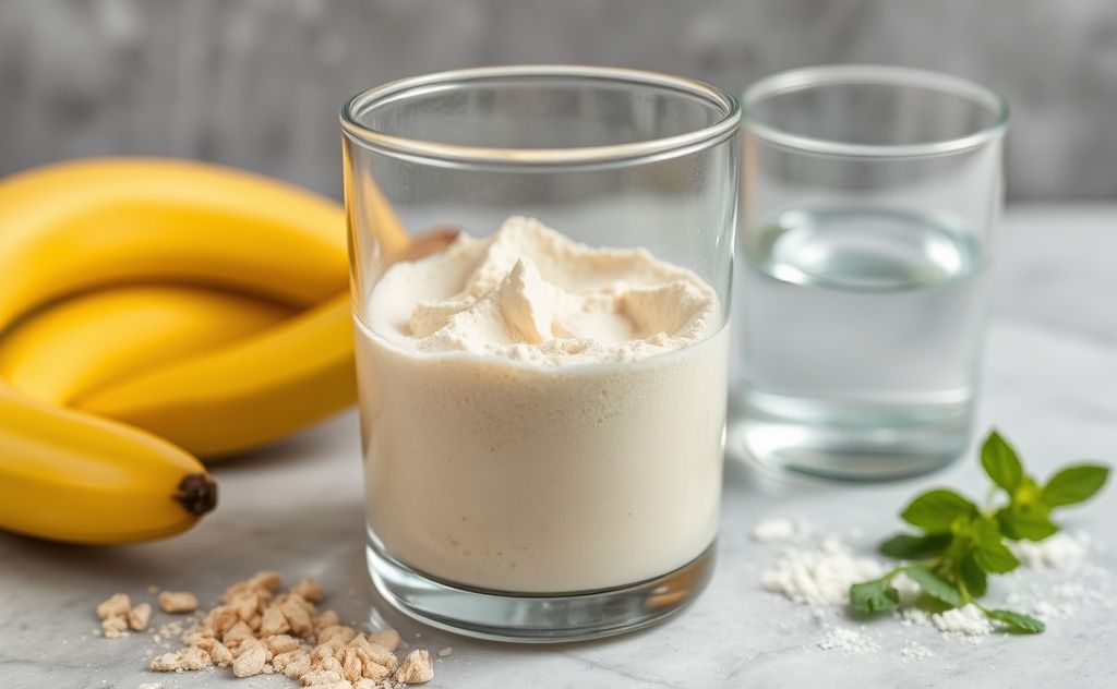 Protein powder mixed with water not recommended