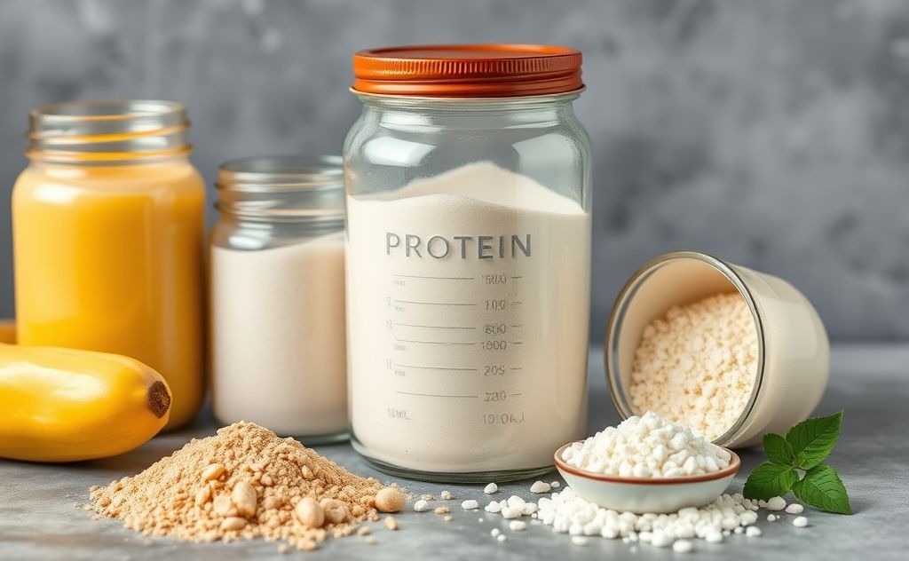 Protein powders types effects on digestion