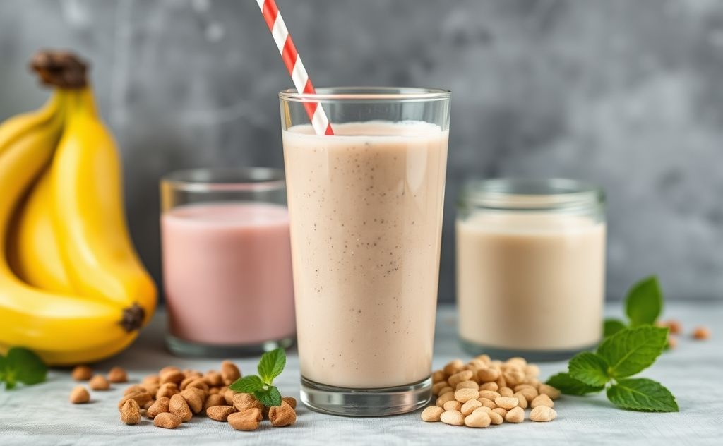 Protein shake and fasting effects on health