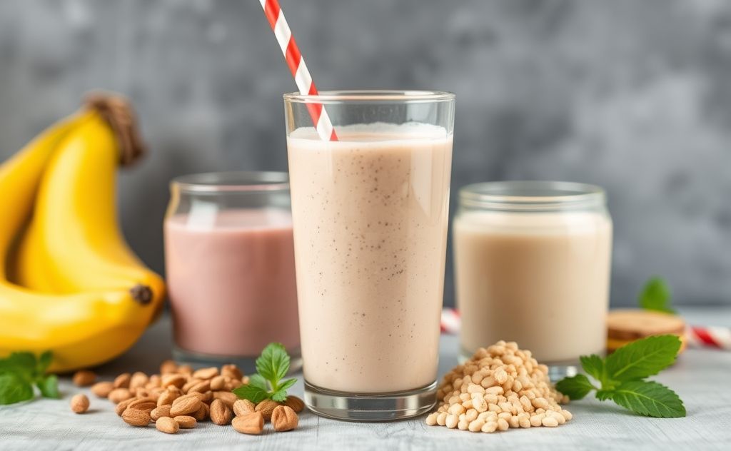 Protein shake effects on digestion and health