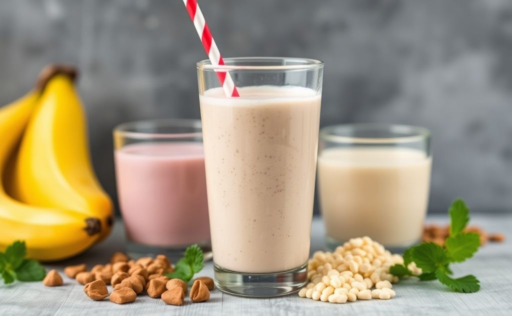 Protein shake effects on uric acid levels