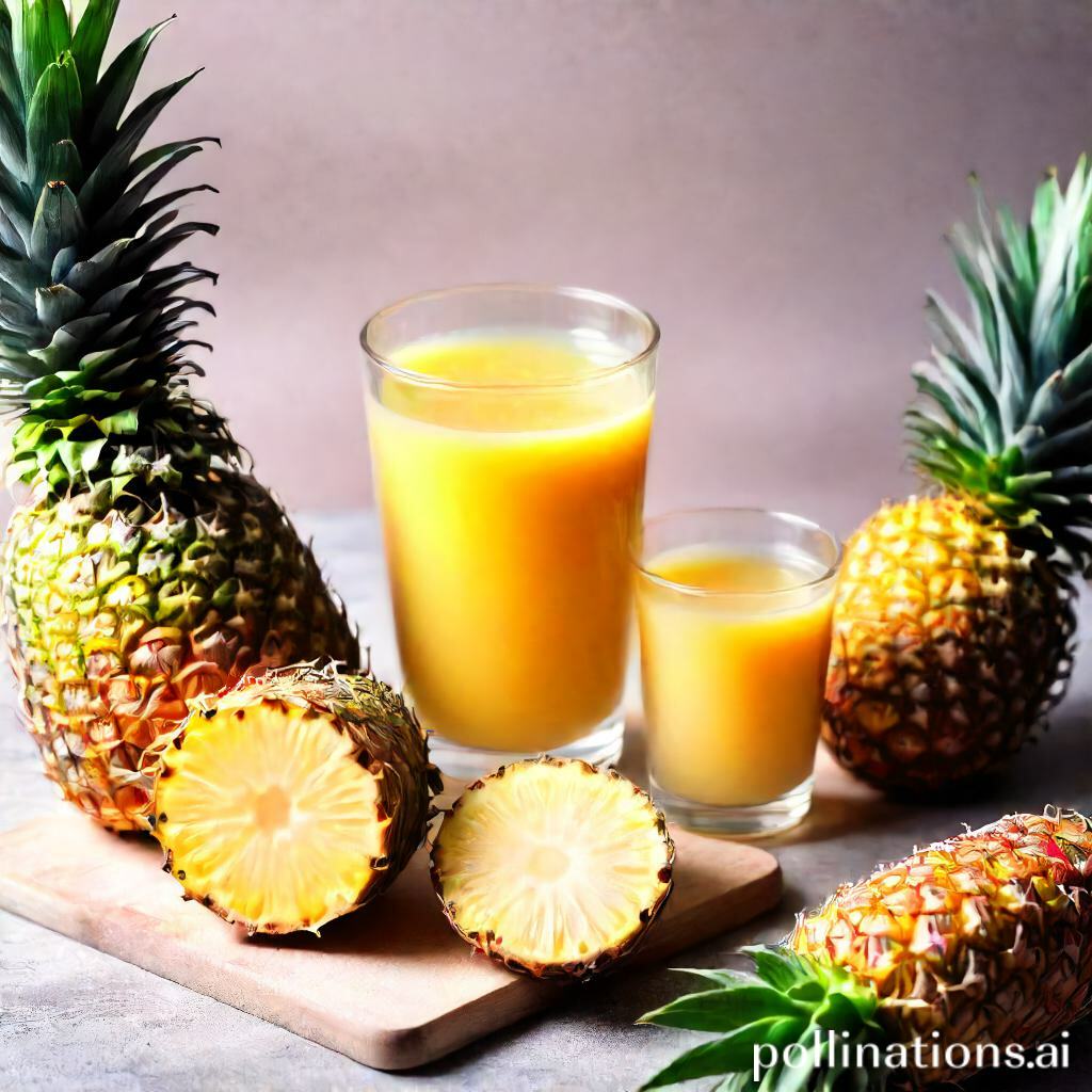 Incorporating Pineapple Juice for a Healthy Diet