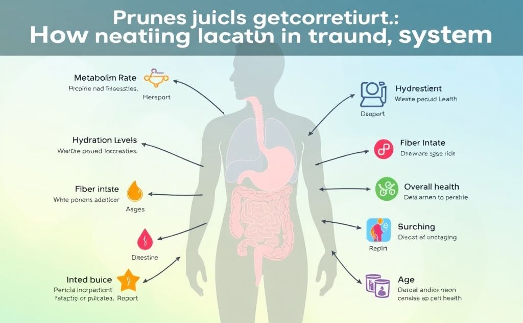 Prune juice duration in your system factors