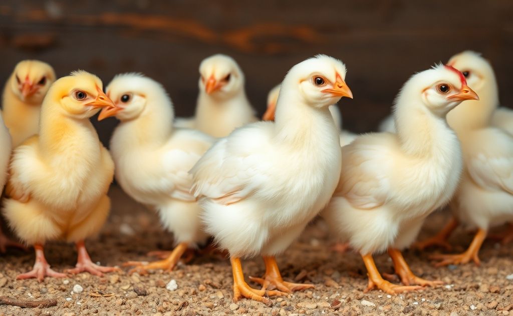 Pullets are young female chickens for laying eggs