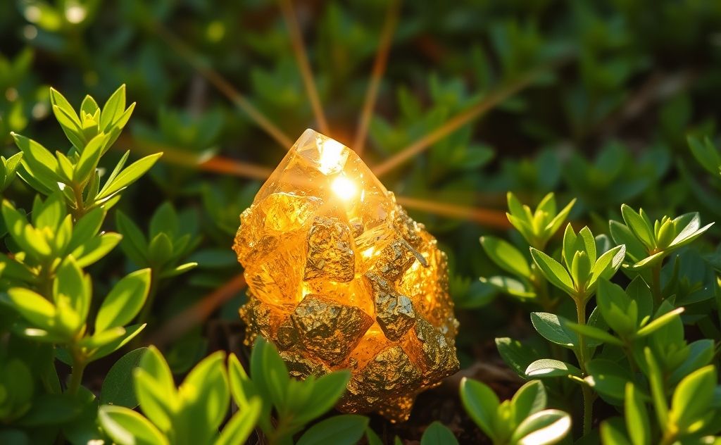 Pyrite enhances vitality and boosts confidence