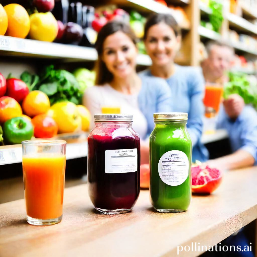 READING LABELS. A GUIDE TO CHOOSING DIABETIC-FRIENDLY JUICES