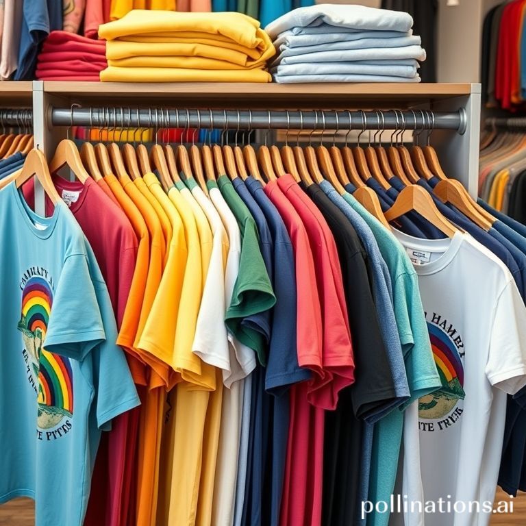 Kaos komunitas dalam rak display