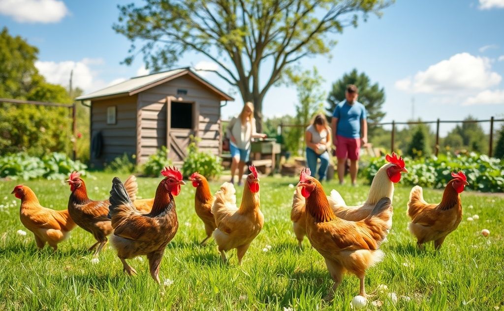 Raising chickens for meat for family of four