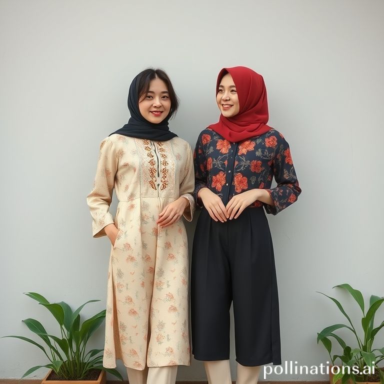 Rak baju thrift khusus ladieswear estetik