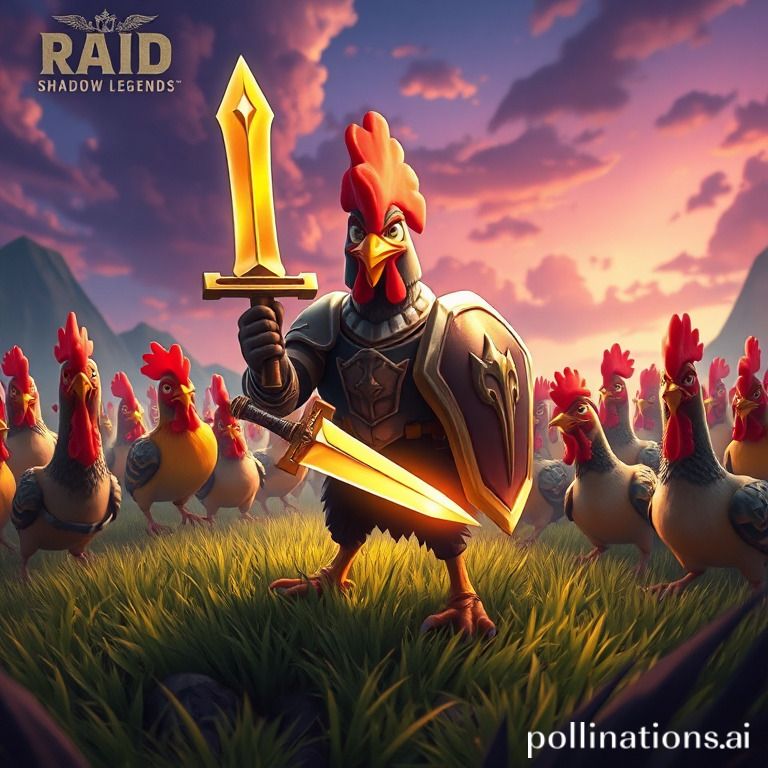 how to get rank chickens in raid shadow legends