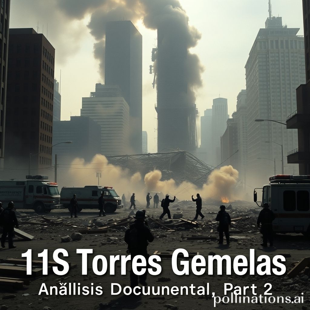Imagen representativa del Documental 11S Torres Gemelas: Análisis Profundo Parte 2, mostrando la Zona Cero tras el colapso.