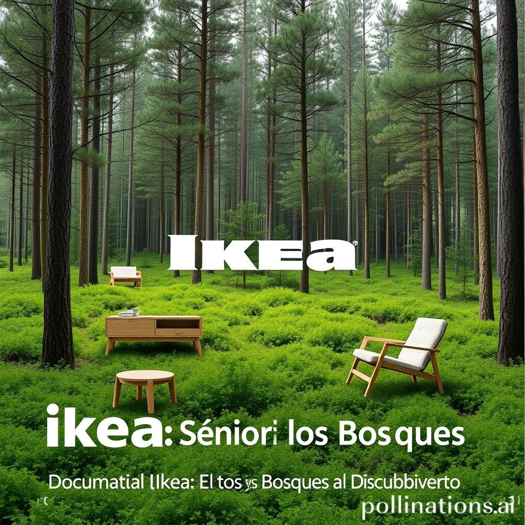 Imagen representativa del Documental Ikea: El Señor de los Bosques al Descubierto, mostrando bosque sostenible y diseño.