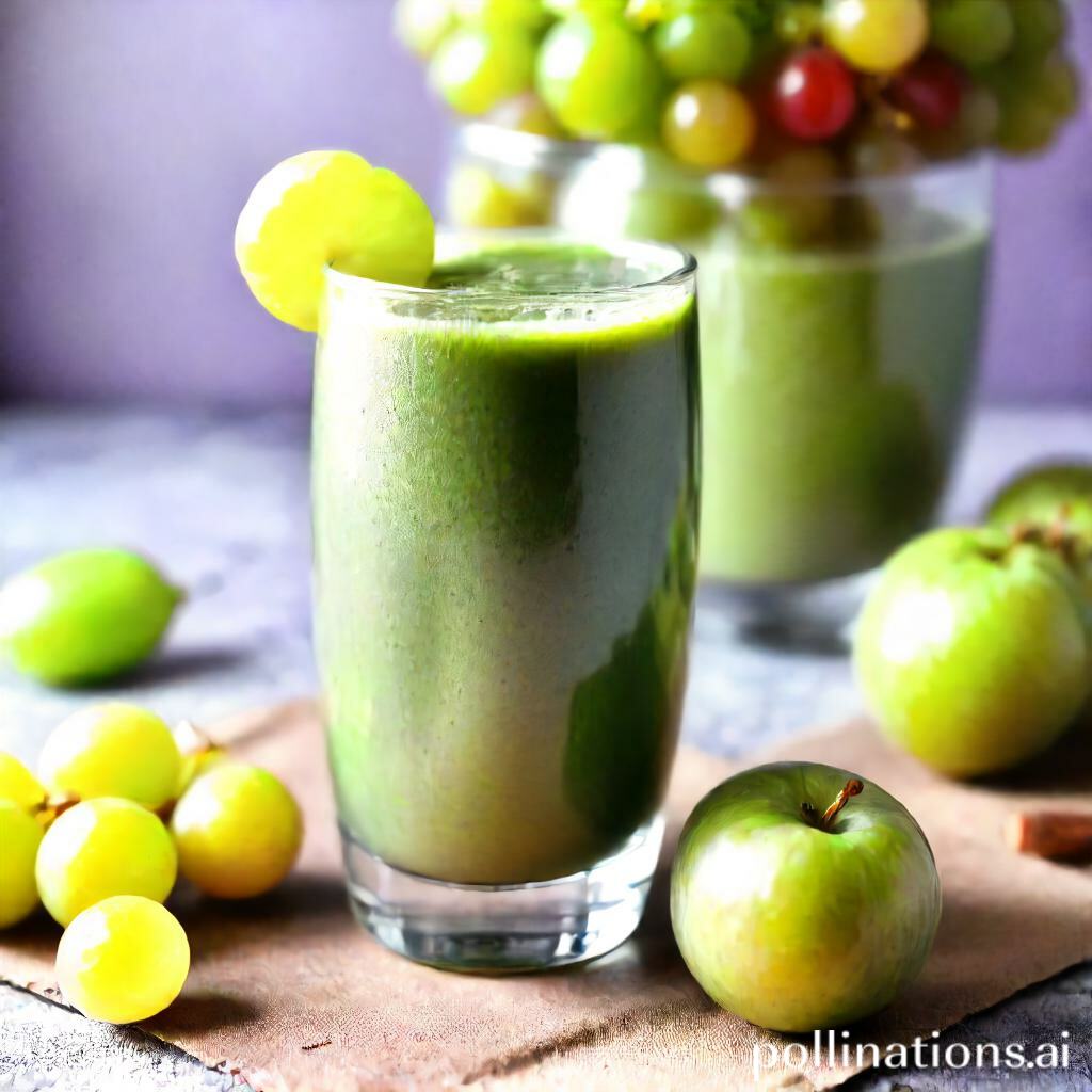 Refreshing Green Grape Smoothie Recipes