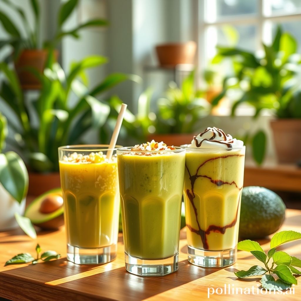 Avocado smoothie recipes