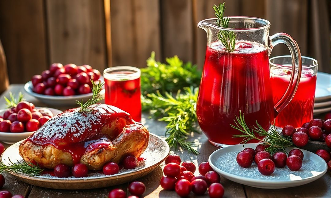 Recipes using fresh cranberry juice