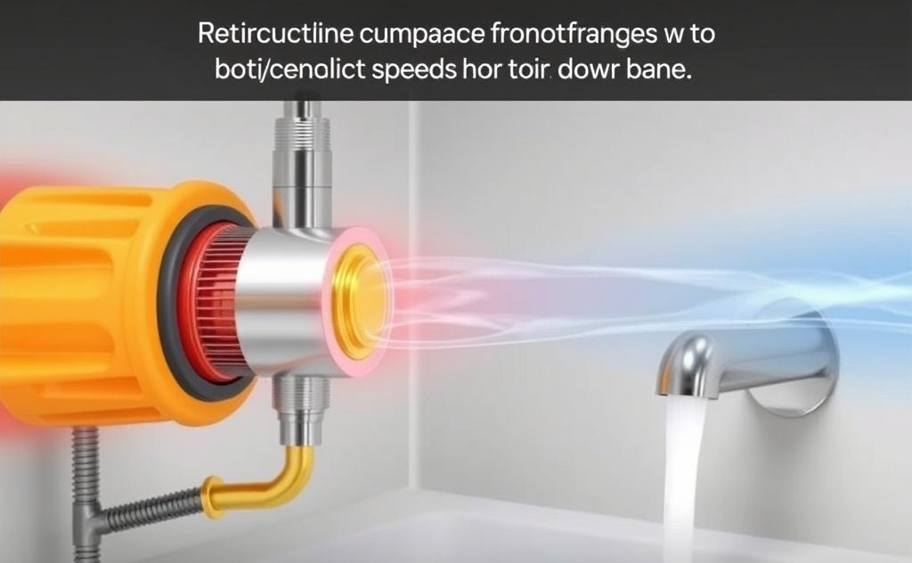 Recirculation pump enhances hot water delivery speed