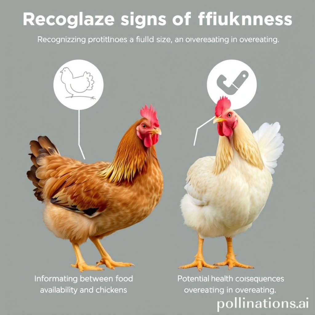 Chickens' fullness cues.