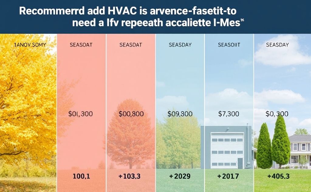 Recommended HVAC inspection frequency seasons