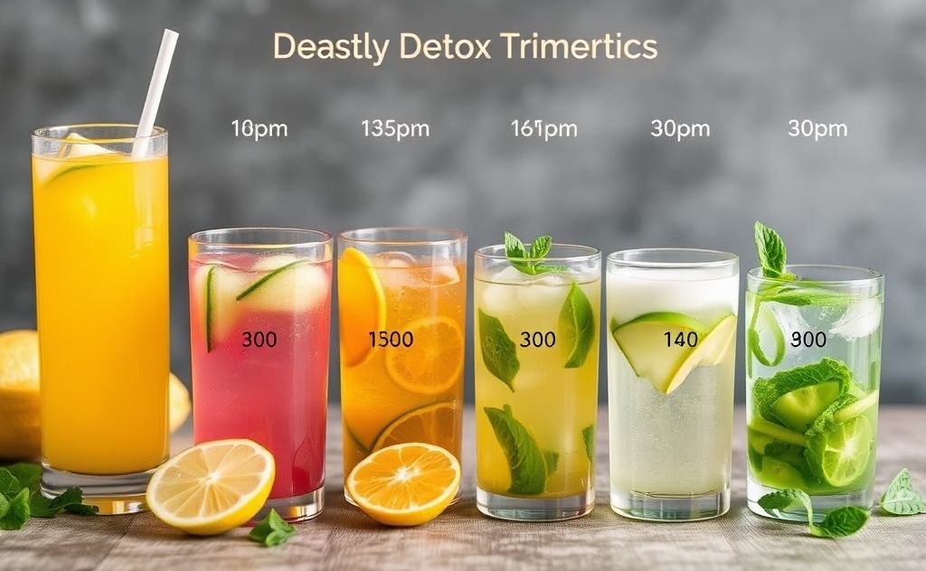 Recommended frequency for detox drinks daily