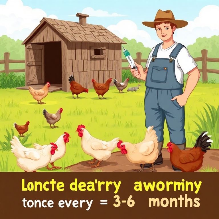 Chicken Worming Frequency