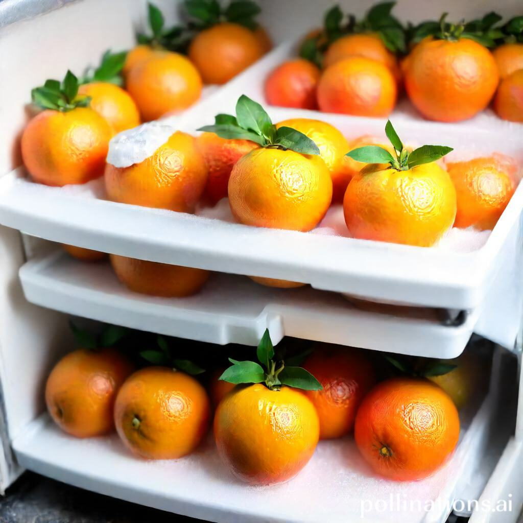 Storing frozen orange juice: Temperature, freezer burn, labeling
