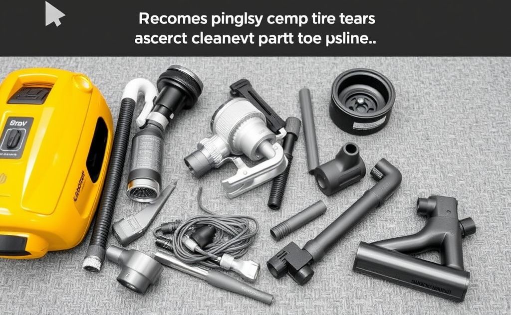Recycle vacuum cleaner parts responsibly