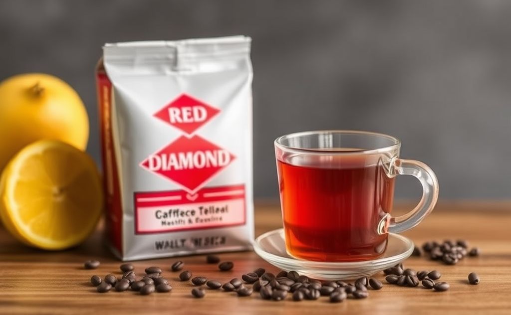 Red Diamond Tea caffeine levels explained