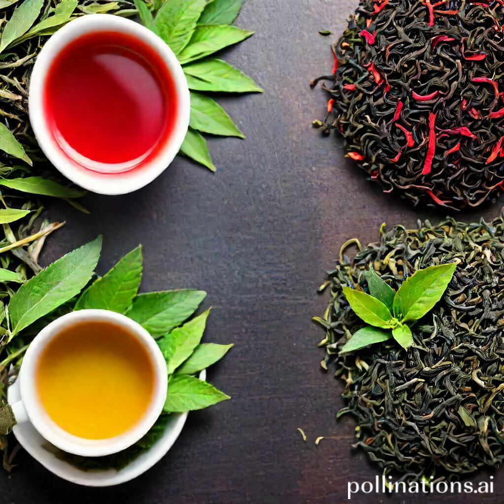 Red Tea vs. Green Tea. A Comparison