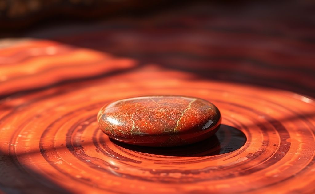 Red jasper and its connection to root chakra
