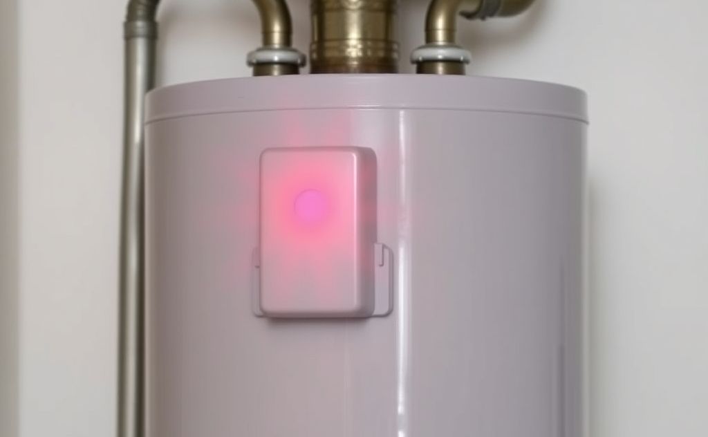 Red light on water heater: causes and solutions