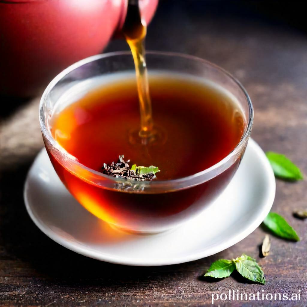 Reducing bitterness of tea