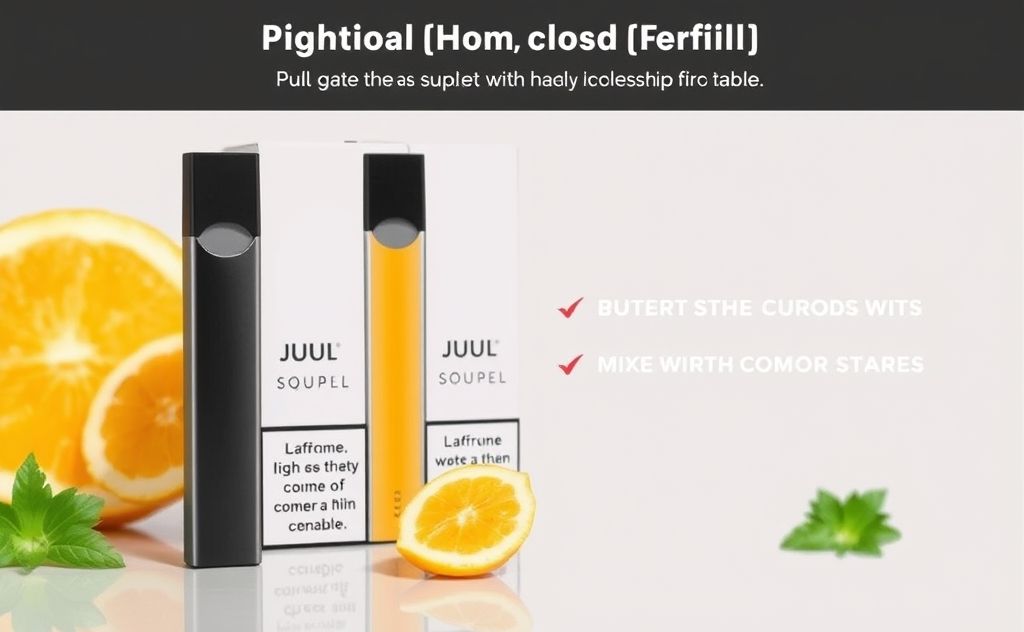Refill Juul pods with compatible juice only