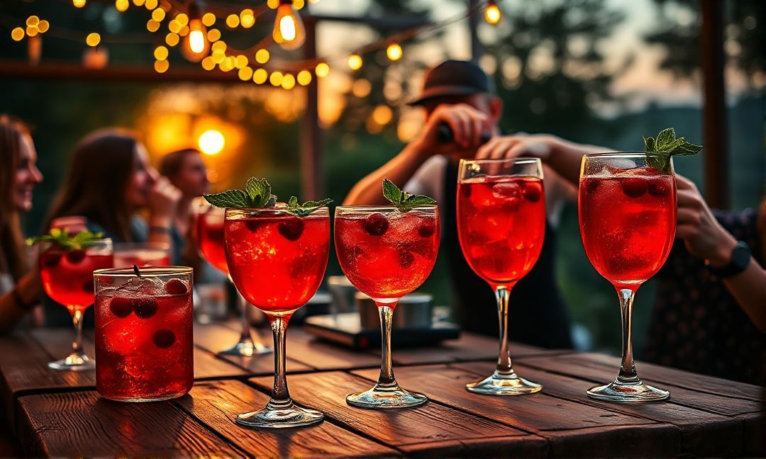 Refreshing cranberry cocktail ideas