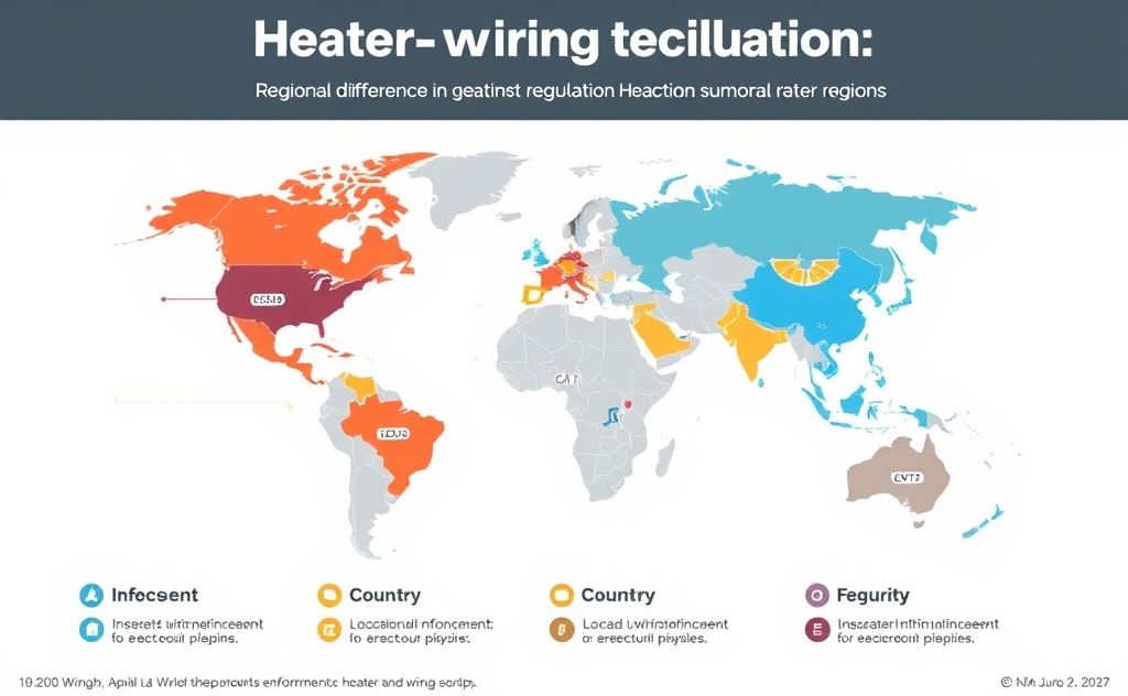 Regional differences in enforcement for heater wiring