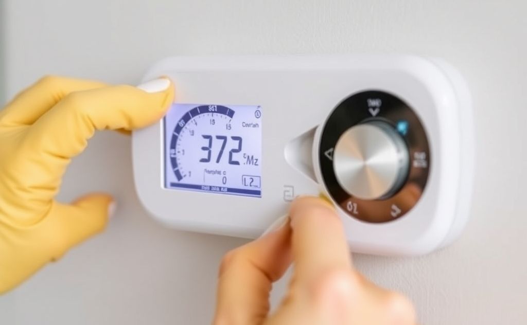 Regular cleaning boosts thermostat accuracy