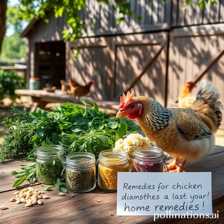 Chicken diarrhea remedies