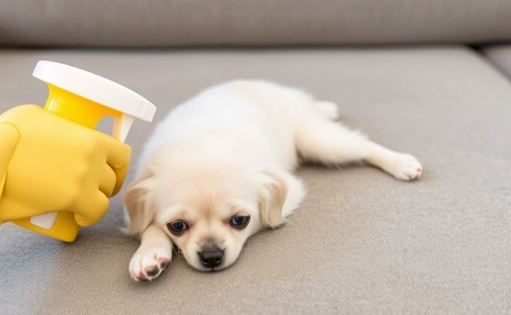 Remove pet hair from furniture easily