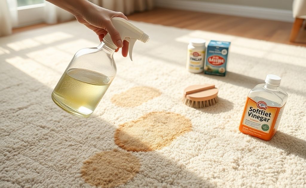 Remove pickle juice stains from your carpet easily