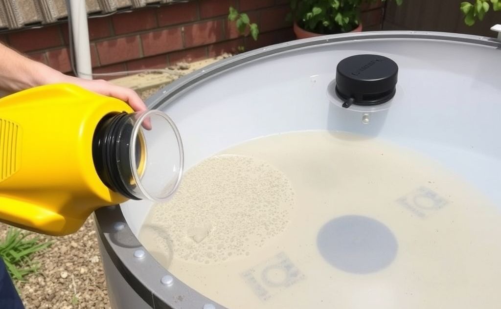 Remove sediment from solar water tank easily