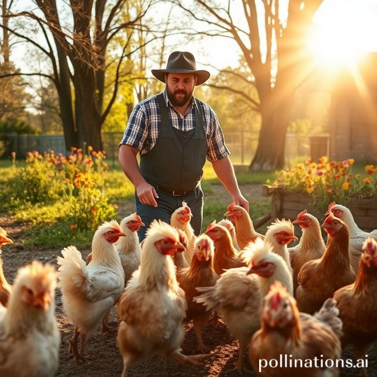 Humanely removing chickens