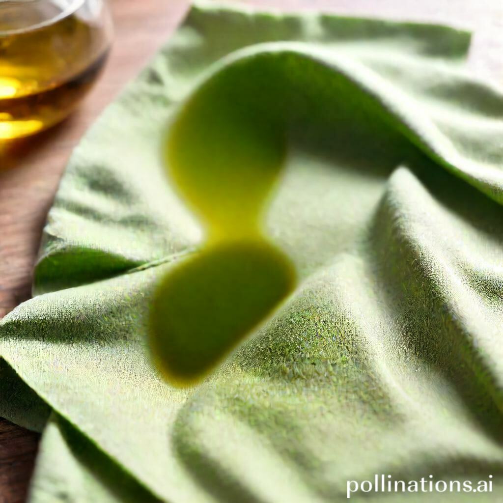 Green tea stain removal guide