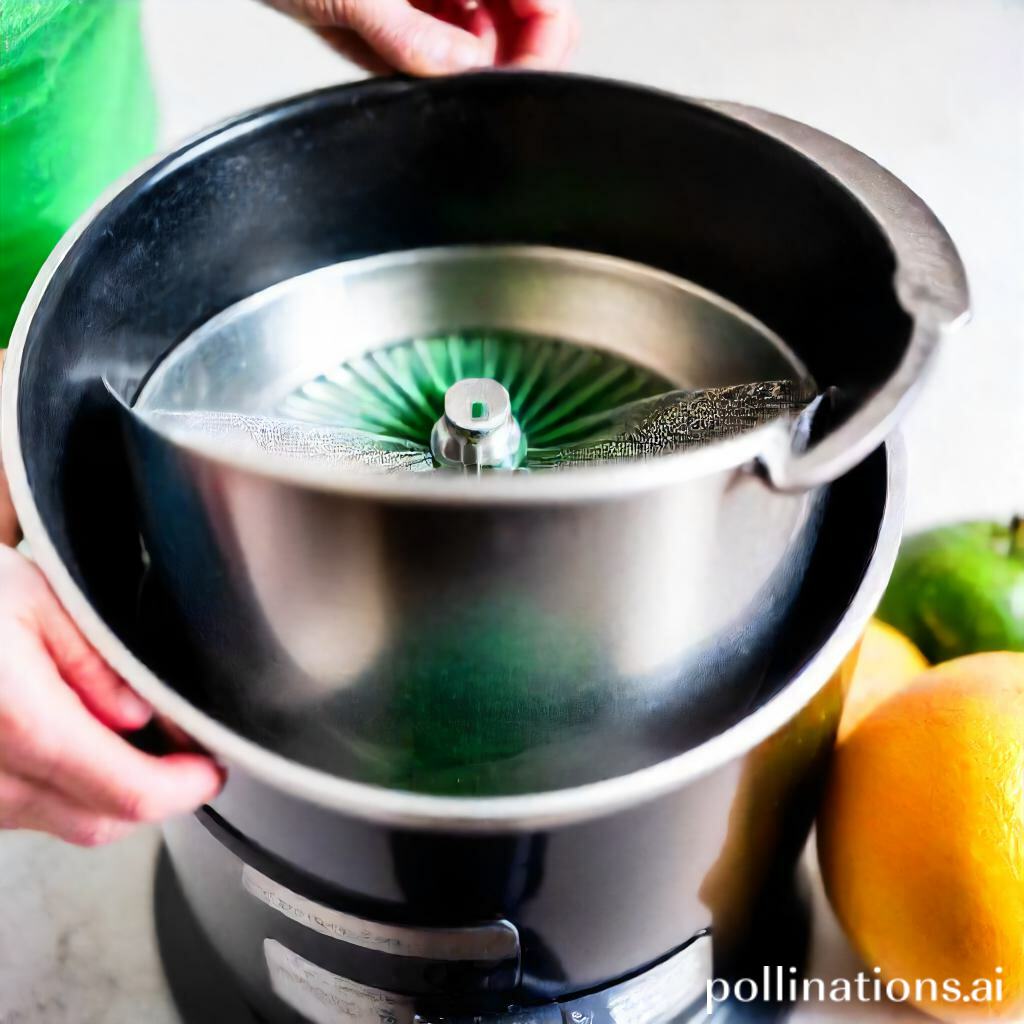 Removing the mesh from your juicer safely and effectively