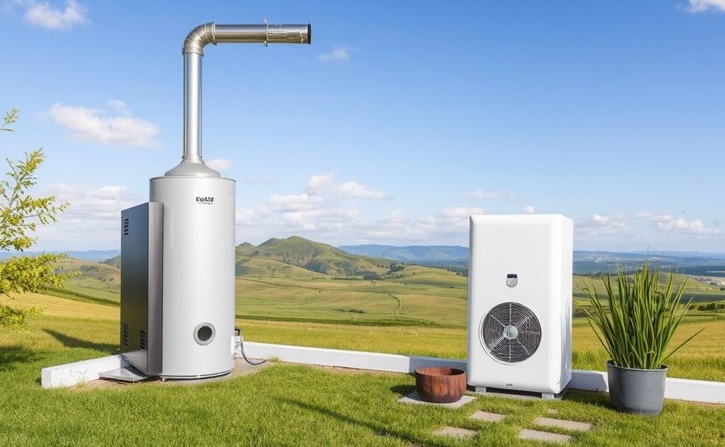 Renewable energy alternatives for gas heaters
