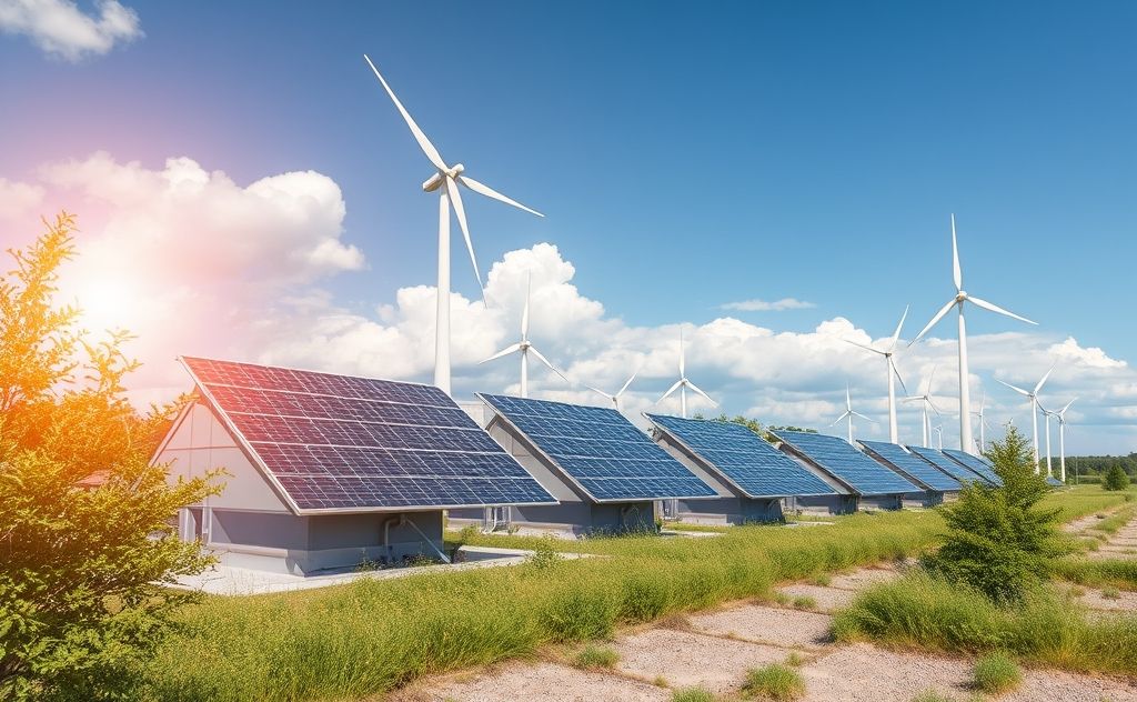 Renewable energy and IoT in HVAC systems