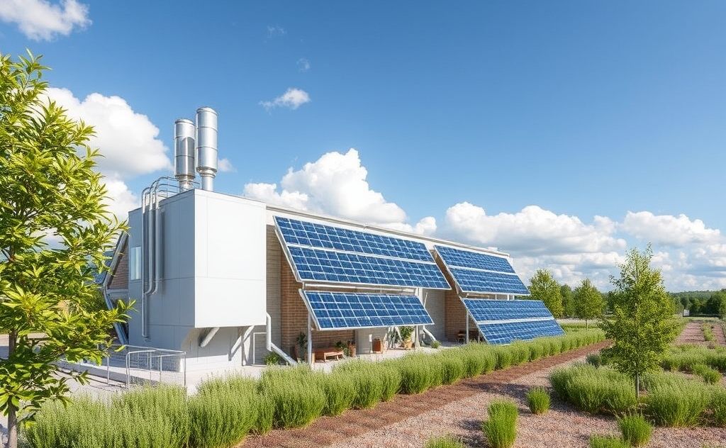 Renewable energy in sustainable HVAC design